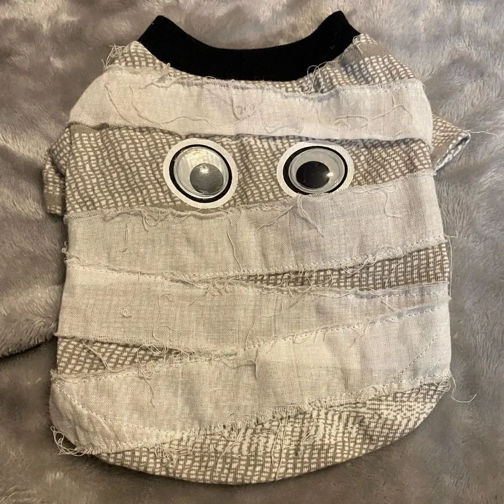 Martha Stewart Doggie XS Mummy Costume 🎃